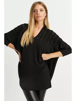 Блуза So You, черный