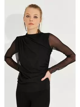 Блуза So You, черный