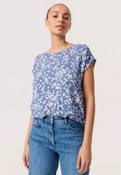 Блуза Soaked in Luxury с принтом, мультиколор