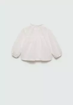 Блуза SOFIA Mango Kids, кремовый