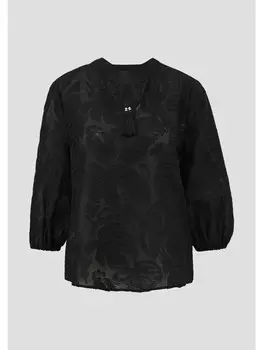 Блуза sOliver BLACK LABEL 3/4 Arm, черный