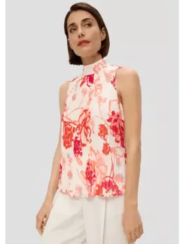 Блуза sOliver BLACK LABEL keine rmellnge, кремовый