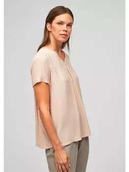 Блуза sOliver BLACK LABEL kurzarm, цвет beige-pink