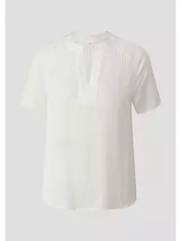 Блуза sOliver BLACK LABEL kurzarm, кремовый