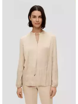 Блуза sOliver BLACK LABEL langarm, бежевый