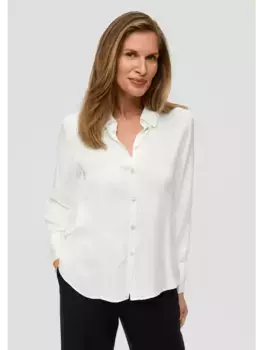 Блуза sOliver BLACK LABEL langarm, кремовый