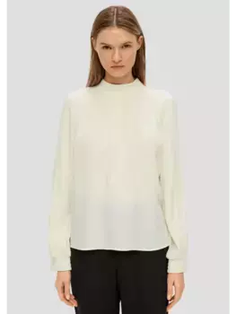 Блуза sOliver BLACK LABEL langarm, кремовый