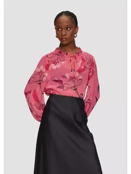 Блуза sOliver BLACK LABEL langarm, розовый