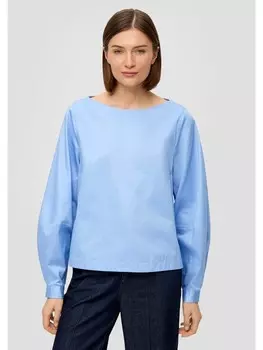 Блуза sOliver BLACK LABEL langarm, синий