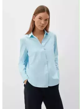 Блуза sOliver BLACK LABEL langarm, синий