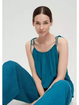 Блуза sOliver BLACK LABEL rmellos, цвет petrol