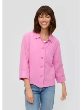 Блуза sOliver Indoor Jacke langarm, розовый
