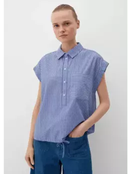 Блуза sOliver kurzarm, синий