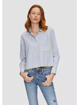 Блуза sOliver langarm, синий