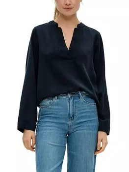 Блуза SOLIVER RED LABEL, темно-синий