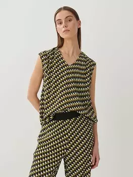 Блуза Someday Bluse, цвет Oliv/Schwarz