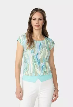 Блуза SOMMER MODEE, бирюзовый