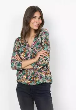 Блуза Soyaconcept SC-FELICITY AOP 441, цвет shady green combi