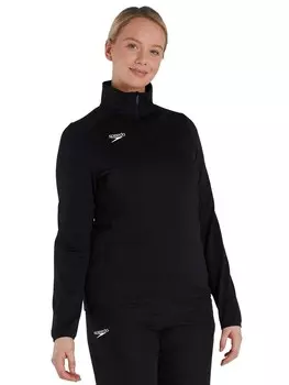 Блуза Speedo CLUB QZ MID LAYER TRAINING TOP AF, черный
