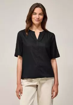 Блуза SPLIT NECK Cecil, черный