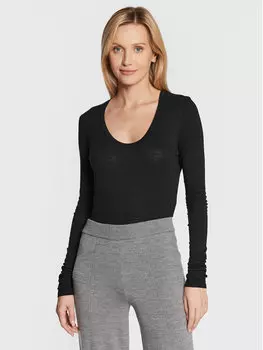 Блуза стандартного кроя American Vintage, черный