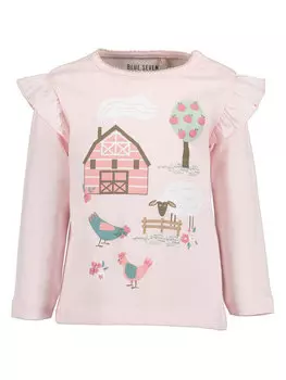 Блуза стандартного кроя Blue Seven, розовый