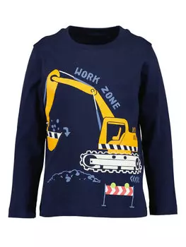 Блуза стандартного кроя Blue Seven, синий