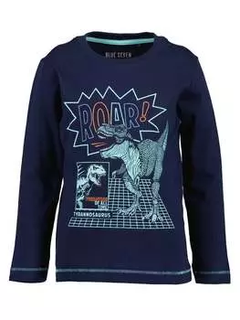 Блуза стандартного кроя Blue Seven, синий