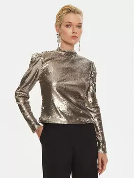 Блуза стандартного кроя Bruuns Bazaar, серебряный