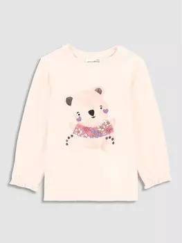 Блуза стандартного кроя Coccodrillo, экрю