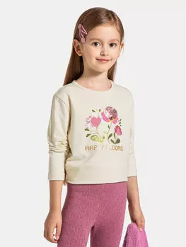 Блуза стандартного кроя Coccodrillo, экрю