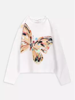 Блуза стандартного кроя Coccodrillo, белый