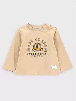 Блуза стандартного кроя Coccodrillo, бежевый