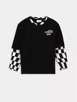 Блуза стандартного кроя Coccodrillo, черный