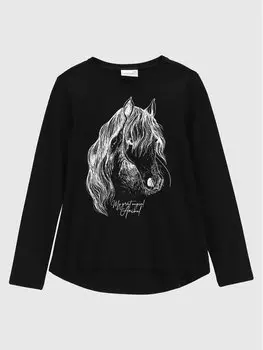 Блуза стандартного кроя Coccodrillo, черный