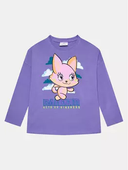 Блуза стандартного кроя Coccodrillo, фиолетовый