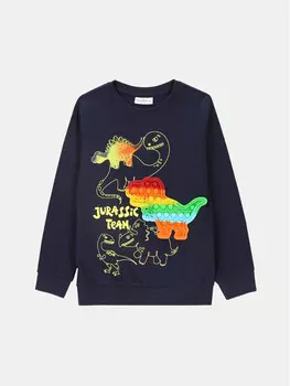 Блуза стандартного кроя Coccodrillo, синий