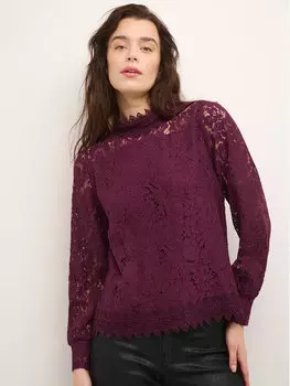 Блуза стандартного кроя Cream, красный