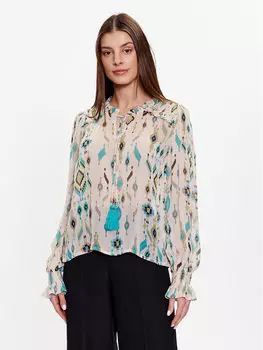 Блуза стандартного кроя Cream, синий