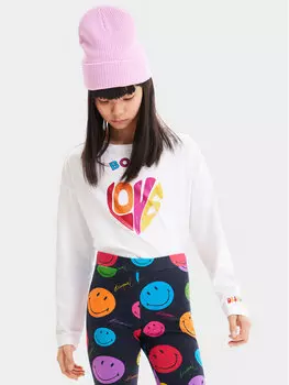 Блуза стандартного кроя Desigual, белый