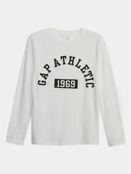 Блуза стандартного кроя Gap, белый