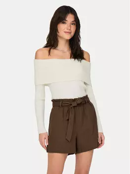 Блуза стандартного кроя Jdy, бежевый