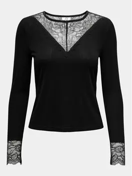 Блуза стандартного кроя Jdy, черный