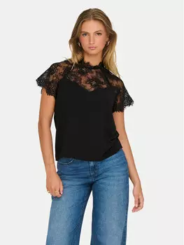 Блуза стандартного кроя Jdy, черный