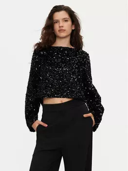 Блуза стандартного кроя Jdy, черный