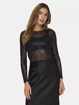 Блуза стандартного кроя Jdy, черный