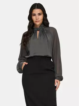 Блуза стандартного кроя Jdy, серый