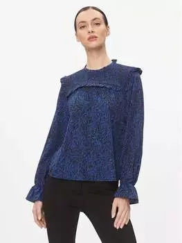 Блуза стандартного кроя Jdy, синий