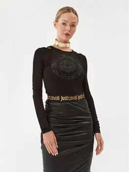 Блуза стандартного кроя Just Cavalli, черный