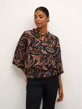 Блуза стандартного кроя Kaffe, мультиколор